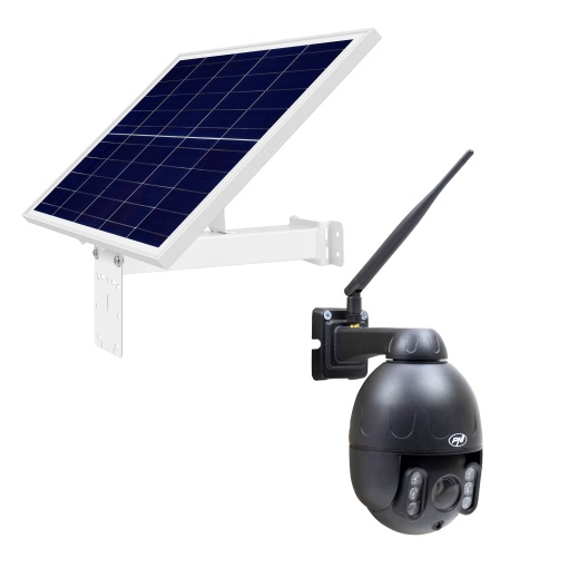 Pachet camera supraveghere video wireless PNI IP655B si panou solar fotovoltaic PNI PSF6020A - Img 5