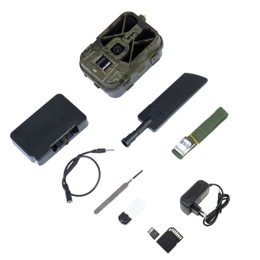 Pachet Camera vanatoare PNI Hunting 550C Internet 4G LTE, acces prin aplicatia Tuya, acumulator + Card de memorie MicroSD PNI 32GB cu adaptor SD - Img 7
