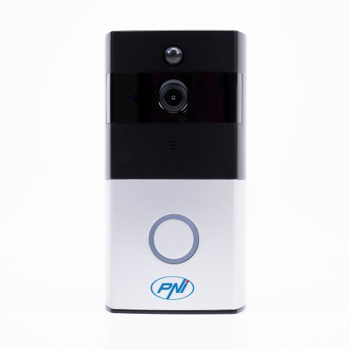 Pachet Interfon video inteligent PNI SafeHome PT710B WiFi HD, P2P si Sticky Pad Drapel - Img 8