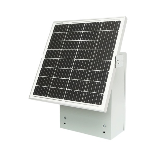 Panou solar 30W cu tablou metalic exterior pentru aparat gard electric si baterie IP65 Breckner Germany - Img 4