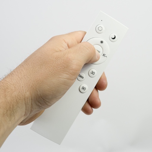 Plafoniera LED PNI D-Light CL2436D 36W, dimabila, cu telecomanda, rotunda 41 cm, 3000K-6500K, alimentare 230V, 3600 lm, alb - Img 8
