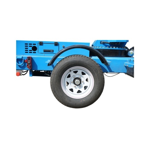 Platforma/nacela pentru lucru la inaltime tip remorca 16m, 200Kg cu telecomanda motor benzina - Img 3