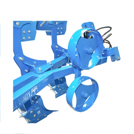 Plug agricol cu 3 trupite reversibil hidraulic, cormane pline Konig Traktoren - Img 4
