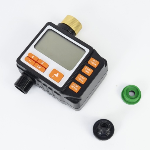 Programator pentru irigare PNI WT11 PRO, display LCD, racord 3/4, negru - Img 6