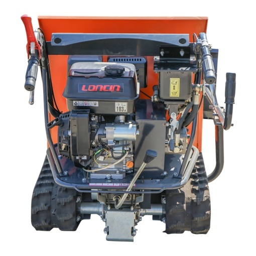 Roaba cu motor 9 CP, pornire electrica, senilata cu lama zapada, incarcare maxima 500kg Breckner Germany - Img 5