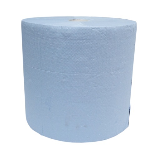 Rola lavete industriale 3 straturi hartie albastra 36x36cm Celtex Superblue 1000 portii/rola 59573 - Img 2