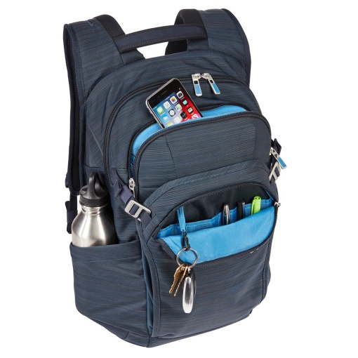 Rucsac urban cu compartiment laptop, Thule, Construct, 24L, Carbon Blue, model 2026 - Img 2