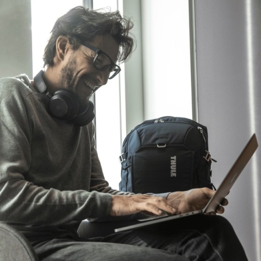 Rucsac urban cu compartiment laptop Thule Construct de 28L, Negru - Img 5