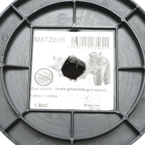 Sarma galvanizata pentru gard electric 1.6mm x 1000m - Img 3