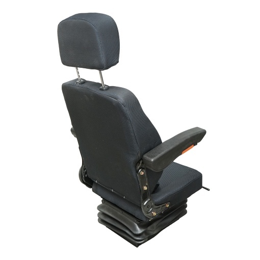 Scaun universal reglabil pe greutate 40-130Kg, cotiere si spatar rabatabil 50-90° pentru tractor, utilaje agricole, industriale, stivuitor - Img 4