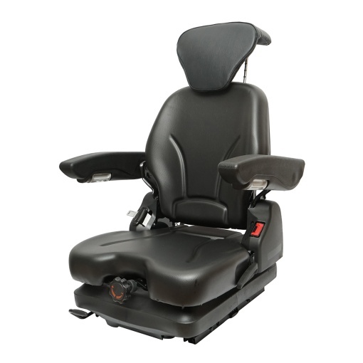 Scaun universal reglabil pentru tractor cu centura de siguranta si cotiere 610x390mm - Img 2