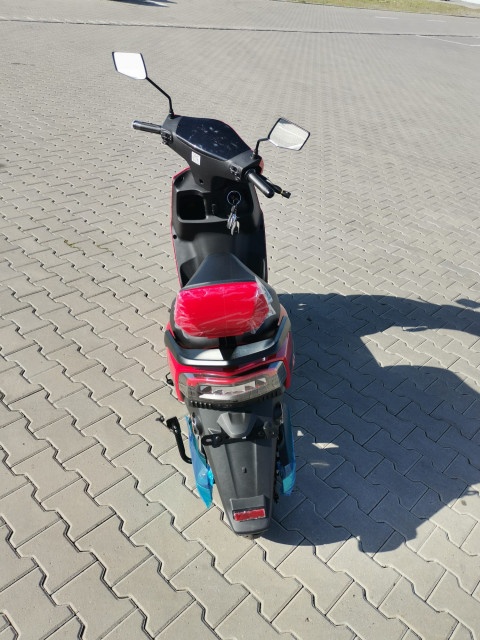 Scuter electric RDB STAR, 2000W, fara permis, 25 km/h ROSU, CIV inclus - Img 3