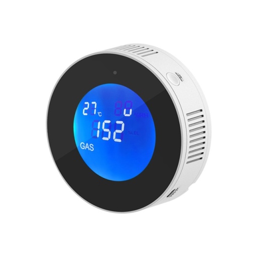 Senzor de gaz PNI GD210, gaz metan, gaze naturale, alimentare 5V, alarma sonora si vizuala, afisare concentratie gaz, 90dB, compatibil cu Tuya Smart - Img 3