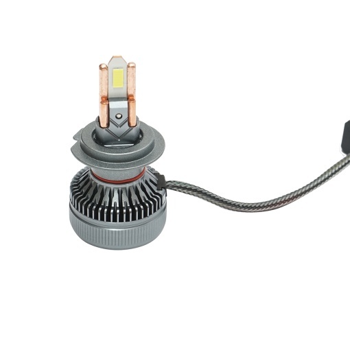 Set 2 becuri auto LED H7, 60W, 12-36V lumina alb rece - Img 7