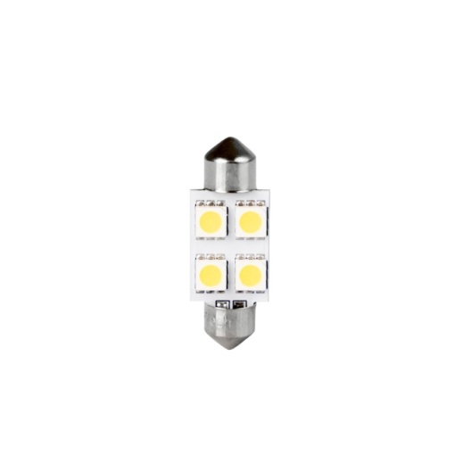 Set 2 becuri LED L072 - C5W 36mm 4xSMD5050 - Img 2