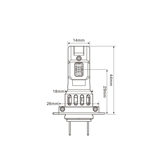 Set 2 becuri LED M-TECH PREMIUM SMART H7 - Img 2