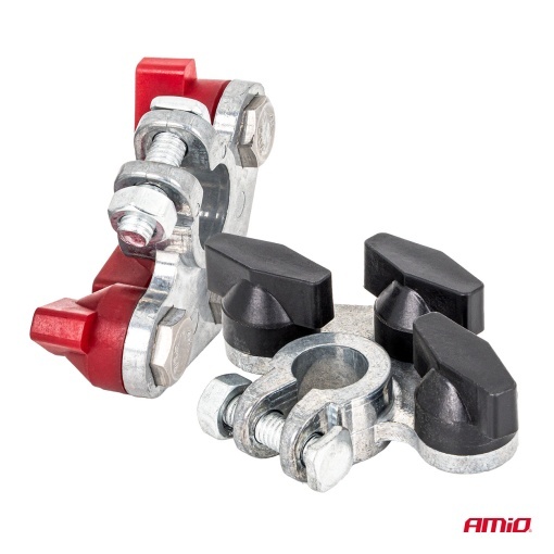 Set 2 borne acumulator zincate Amio - Img 4