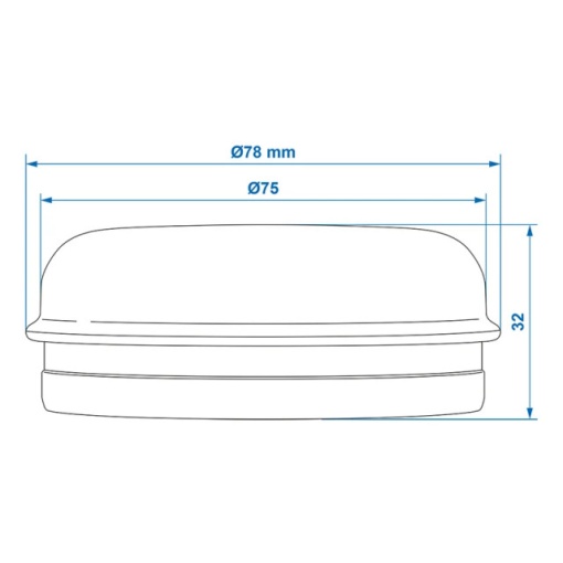 Set 2 Capace butuc Ø64mmx28mm compatibil Knott - Img 5