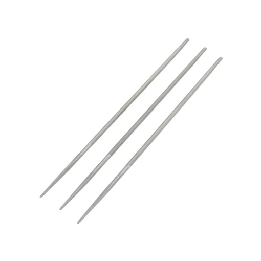 Set 3 pile rotunde ascutit lant drujba 4.8x200mm 3/16 inch - Img 2