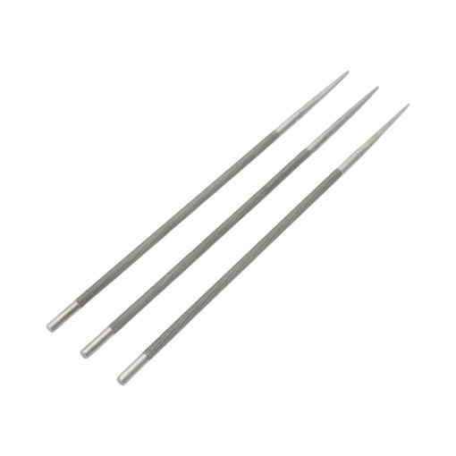 Set 3 pile rotunde ascutit lant drujba 5.5x200mm 7/32 inch - Img 4