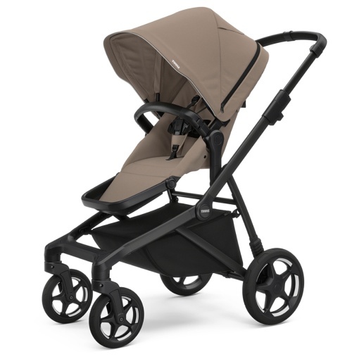 Set Carucior Thule Sleek 2 + Landou, Tinted Taupe - Img 2