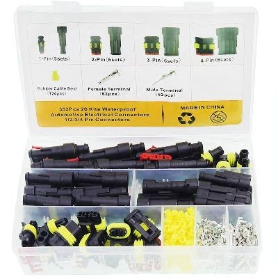 Set conectori electrici 352 buc - Img 2