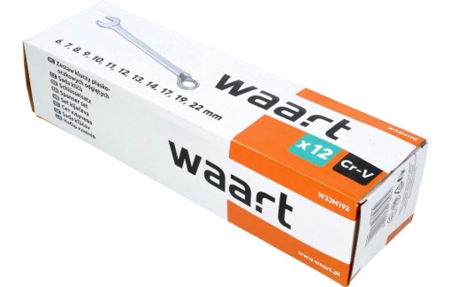 Set de chei fixe cu cap unghiular Waart 6-22 mm, 12 buc. - Img 2