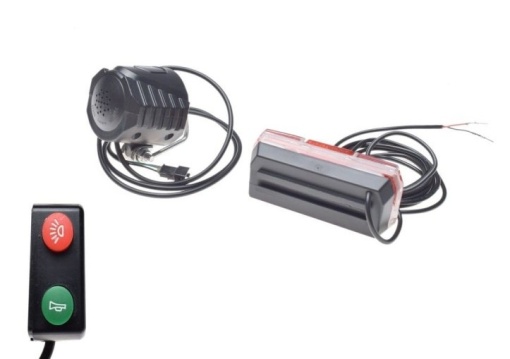 Set lumini E-BIKE 12-60V (fata - spate) - Img 2