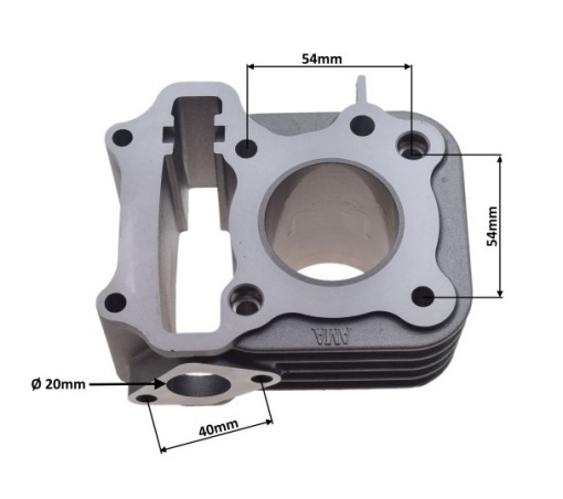 Set motor scuter SYM ORBIT 4T 70cc (42mm) - Img 2