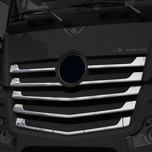 Set ornamente cromate grilaj MERCEDES ACTROS MP4/MP5