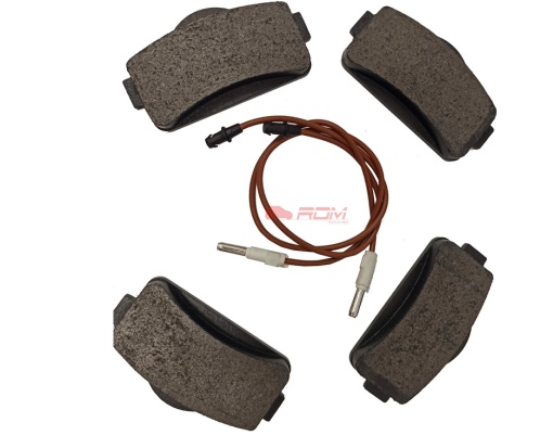 Set placute de frana fata cu indicator de uzura – Fabricat in Italia – Ligier IXO / JS50 / JS60 cu indicatori – (1008464) - Img 2