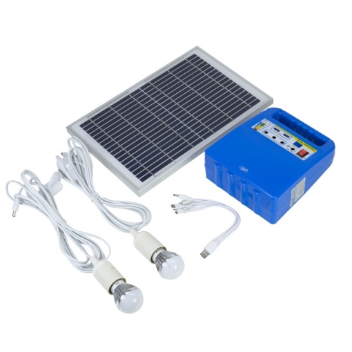 Sistem solar fotovoltaic PNI GreenHouse H01 30W cu acumulator 12V/7Ah, USB/Radio/MP3, 2 becuri LED - Img 7