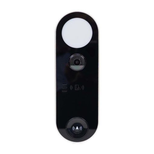 Sonerie video PNI Safe House IDB20, 2 MP, ONVIF, detectie miscare, detectie umana, slot card micro SD, iesire yala electromagnetica, audio bidirectional, compatibila cu soneria interioara PNI SN15 - Img 2