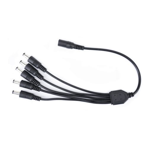 Spliter PNI 1x5 pentru alimentator DVR si camere de supraveghere - Img 2