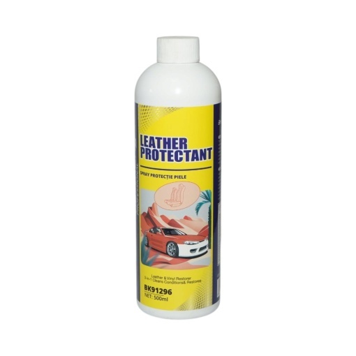 Spray tratament protectie piele si vinil 3 in 1 curatare, hidratare si restaurare Leather Protectant 500ml Breckner Germany - Img 2