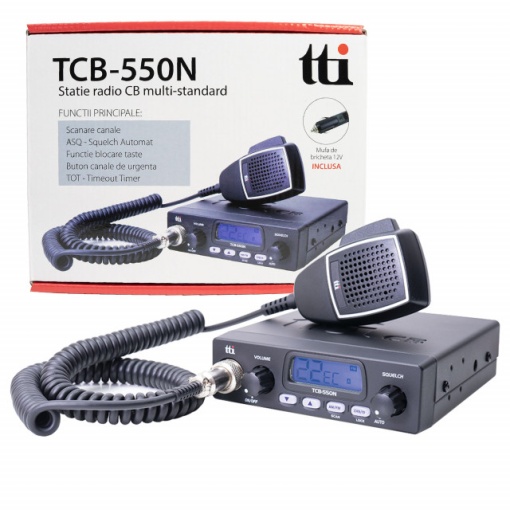 Statie radio CB TTi TCB-550 N cu squelch automat - Img 2