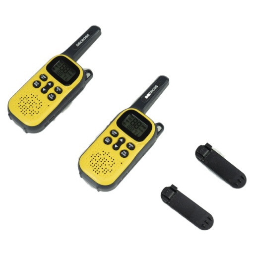 Statie radio portabila PMR PNI Decross DC43, 446MHz, 0.5W, 16CH, set 2 bucati - Img 3
