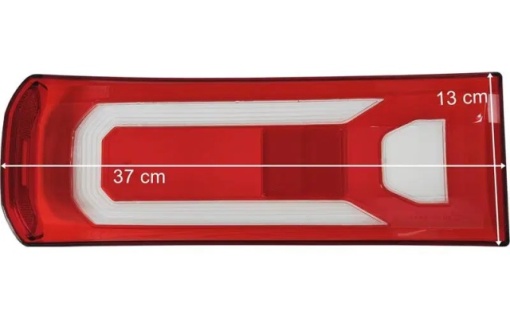 Sticla dispersor lampa Mercedes Actros MP5 - Img 3