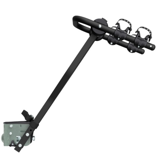 Suport 2 biciclete Peruzzo Arezzo 667/N cu prindere pe carligul de remorcare, Negru - Img 5