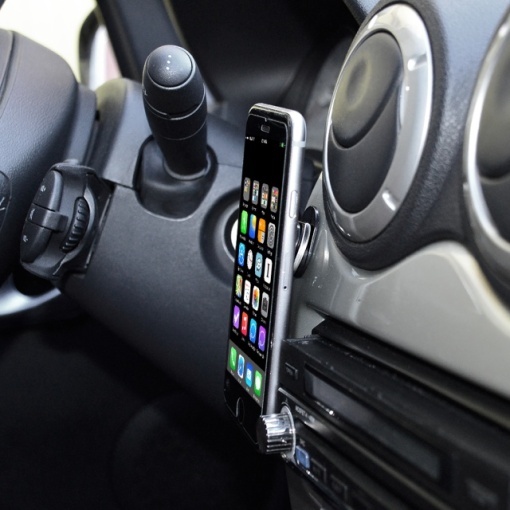Suport universal PNI O-Ring, Desk Stand si Smart Grip, Silver, suport auto inclus - Img 7