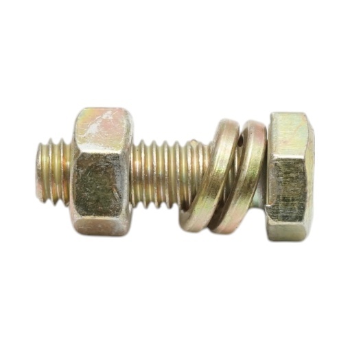 Surub cu piulita M8x24mm prindere tabla pick-up pentru balotiera 9YK - Img 3