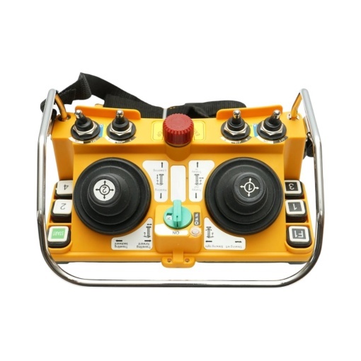 Telecomanda industriala wireless 24V-500V AC/DC cu joystick dublu si butoane IP65 Breckner Germany - Img 3