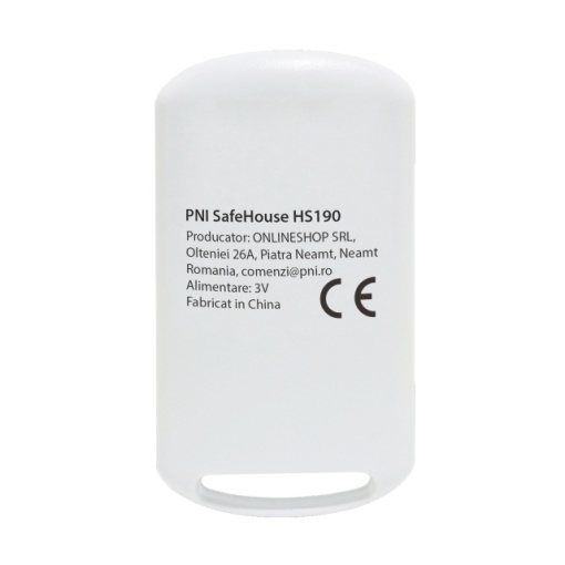 Telecomanda PNI SafeHouse HS190 pentru sisteme de alarma wireless, functii armare, dezarmare, armare partiala, alarma de panica - Img 6