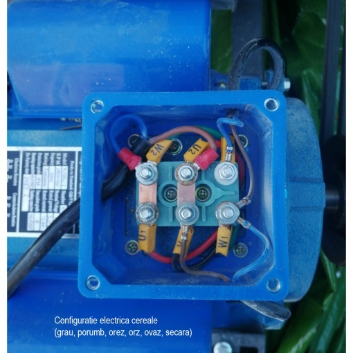 Tocator furaje 2.2kW, 220V, capacitate 1000 Kg/h, turatie 3600 r/min, 3 site incluse Baisan - Img 16