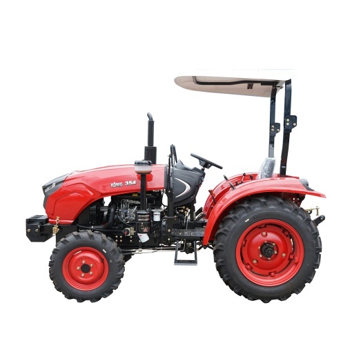 Tractor 35HP 4x4, rosu cu semicabina seria 354 - Img 2