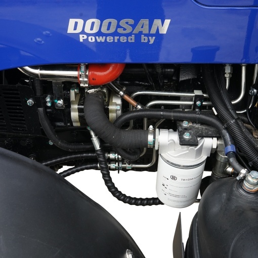Tractor 50HP 4x4 cu cabina inmatriculabil, aer conditionat, motor Hyundai turbo diesel DM01 LOVOL M504 - Img 16