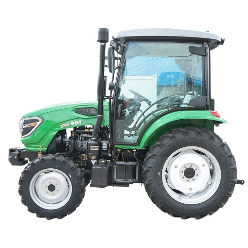 Tractor cu cabina 60HP Hanwo E3, motor Xinchai III cu roti 8.3-20/12.4-28 Konig Traktoren 604 - Img 2