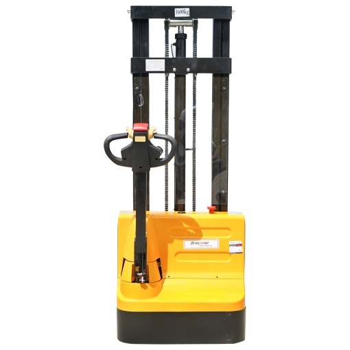 Transpalet electric cu sarcina maxima 1.6T, inaltime ridicare 3000mm, furci 1150mm Breckner Germany - Img 4