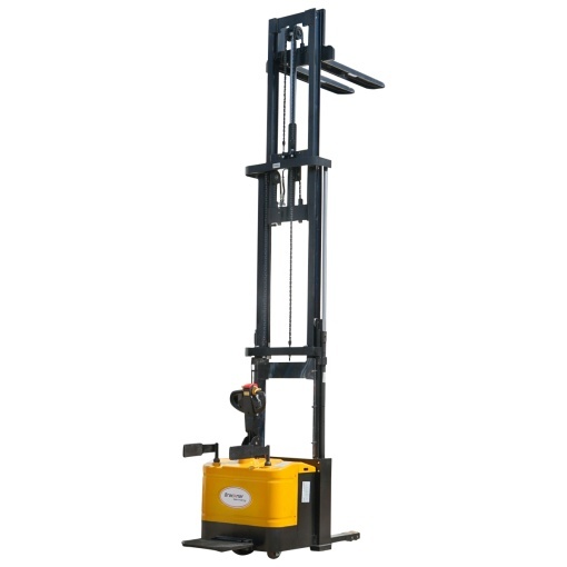 Transpalet electric cu sarcina maxima 2.5T, inaltime ridicare 4500mm, furci 1150mm Breckner Germany - Img 7