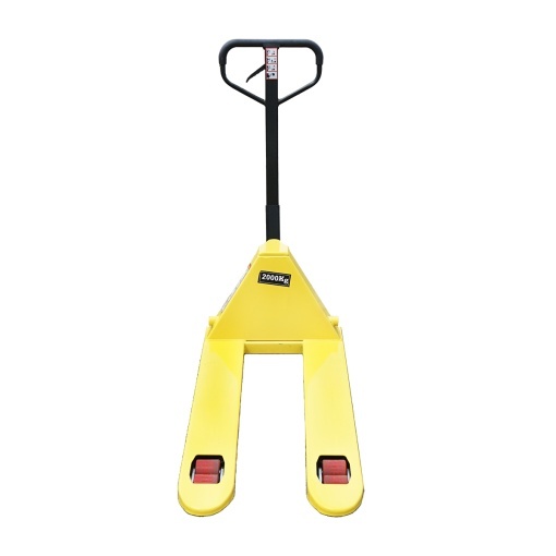 Transpalet manual 2000 Kg cu roata de silicon - Img 2